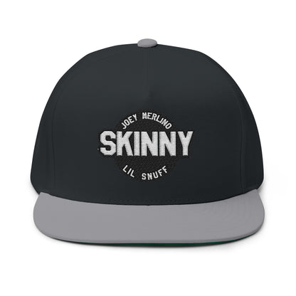 Skinny Joey Lil Snuff Embroidered Flat Bill Cap