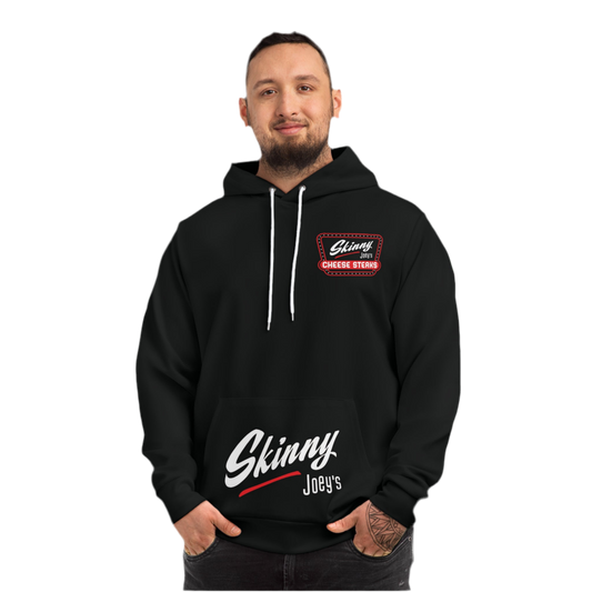 Skinny Joey's Cheese Steaks Fashion Hoodie - Cozy, Streetwear Style for Food Lovers