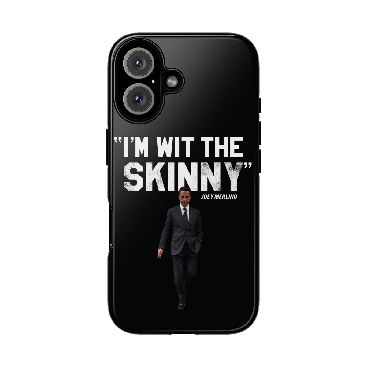Respect The Call phone case, The Skinny Podcast with Joey Merlino & Lil Snuff merch