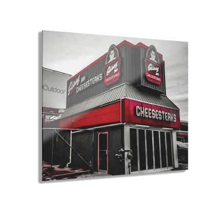2025 Grand Opening wall art, 20x16 in, Skinny Joey's Cheesesteaks apparel
