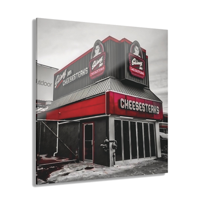 2025 Grand Opening wall art, 12x12 in, The Skinny with Joey Merlino podcast merch