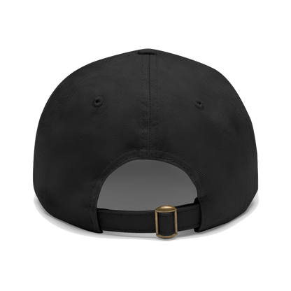 Skinny Joey leather patch dad hat, gallery photo 19, Philadelphia streetwear