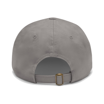 Skinny Joey leather patch dad hat, gallery photo 29, Philly culture apparel