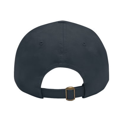 Skinny Joey leather patch dad hat, gallery photo 35, Italian American pride apparel