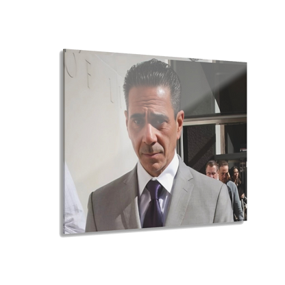 Joey Merlino acrylic wall art, 14x11 in, Skinny Joey's Cheesesteaks apparel