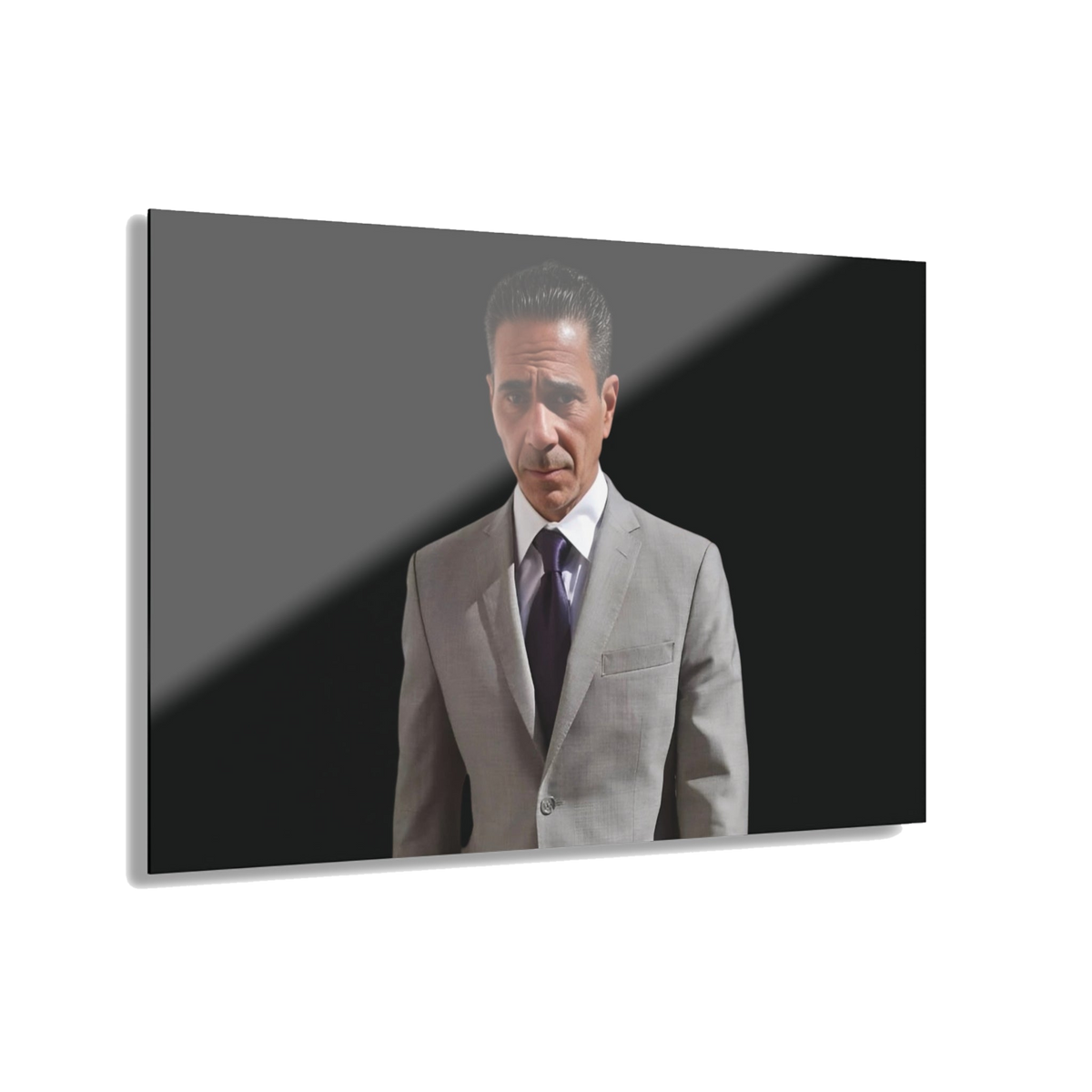 Joey Merlino acrylic wall art, 30x20 in, Philadelphia streetwear
