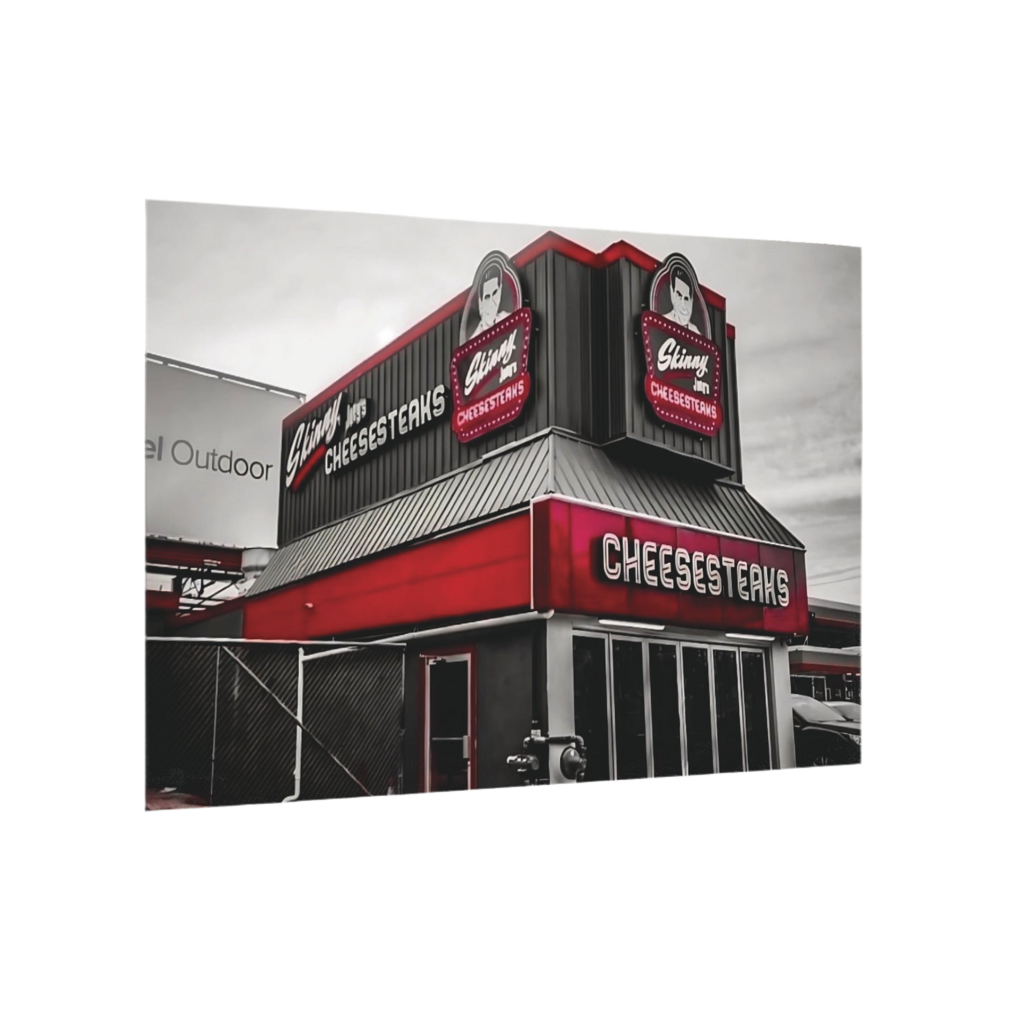 Skinny Joey’s Cheesesteaks 2025 Grand Opening Wall Art