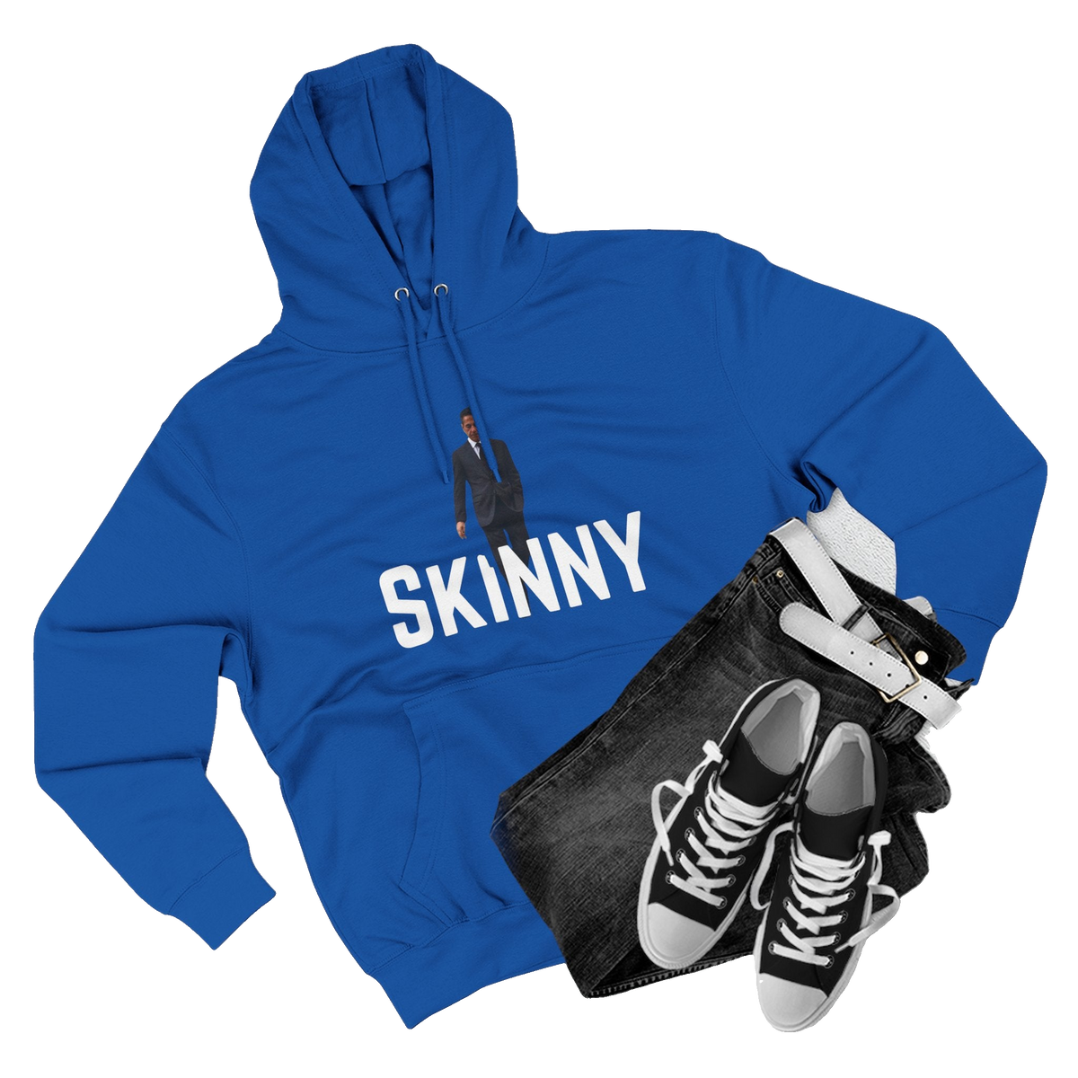 We Can Go Anywhere hoodie, gallery photo 15, The Skinny with Joey Merlino podcast merch