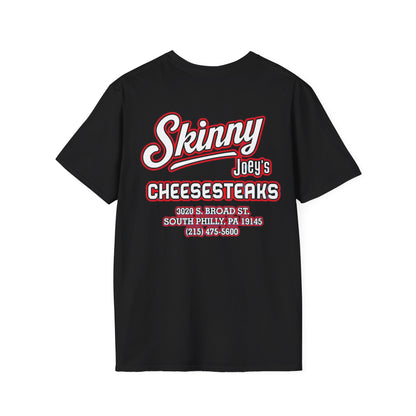 Skinny Joey’s Cheesesteaks Unisex Softstyle T-Shirt | South Philly 3020 S. Broad St.