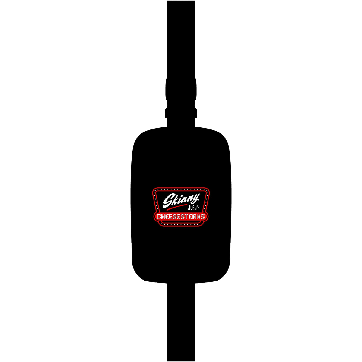 Skinny Joey embroidered sling bag, The Skinny with Joey Merlino podcast merch