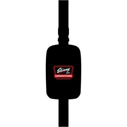 Skinny Joey embroidered sling bag, The Skinny with Joey Merlino podcast merch