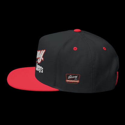 Skinny Joey’s Flat Bill Cap — Classic Edition Embroidery