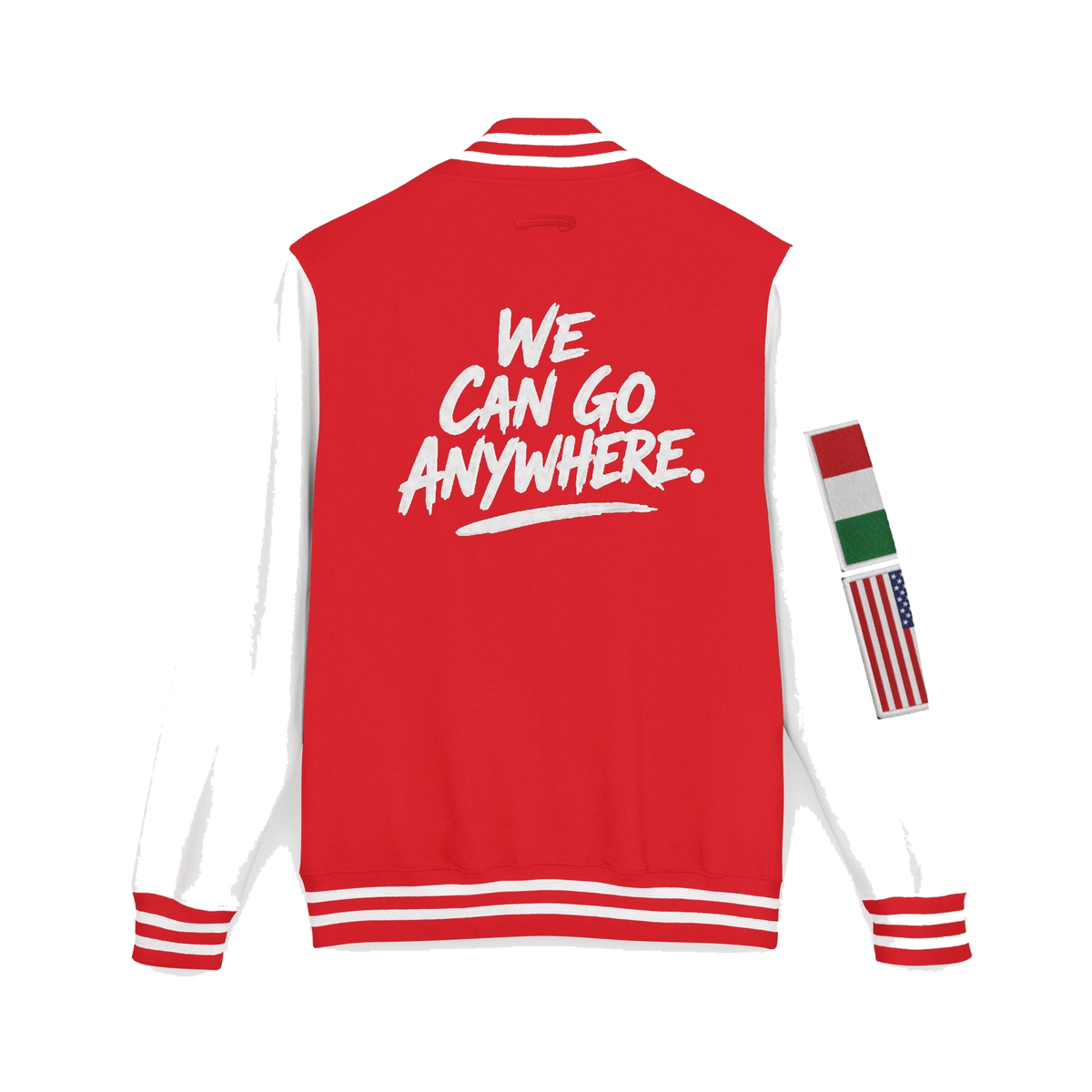 Skinny Joey letterman jacket, The Skinny with Joey Merlino podcast merch