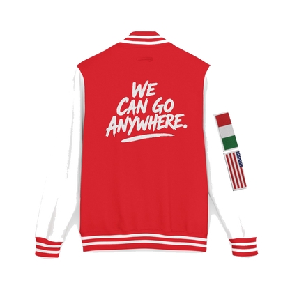 Skinny Joey letterman jacket, The Skinny with Joey Merlino podcast merch