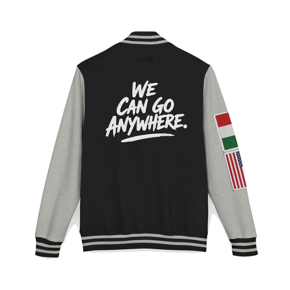 Skinny Joey letterman jacket, Philly culture apparel
