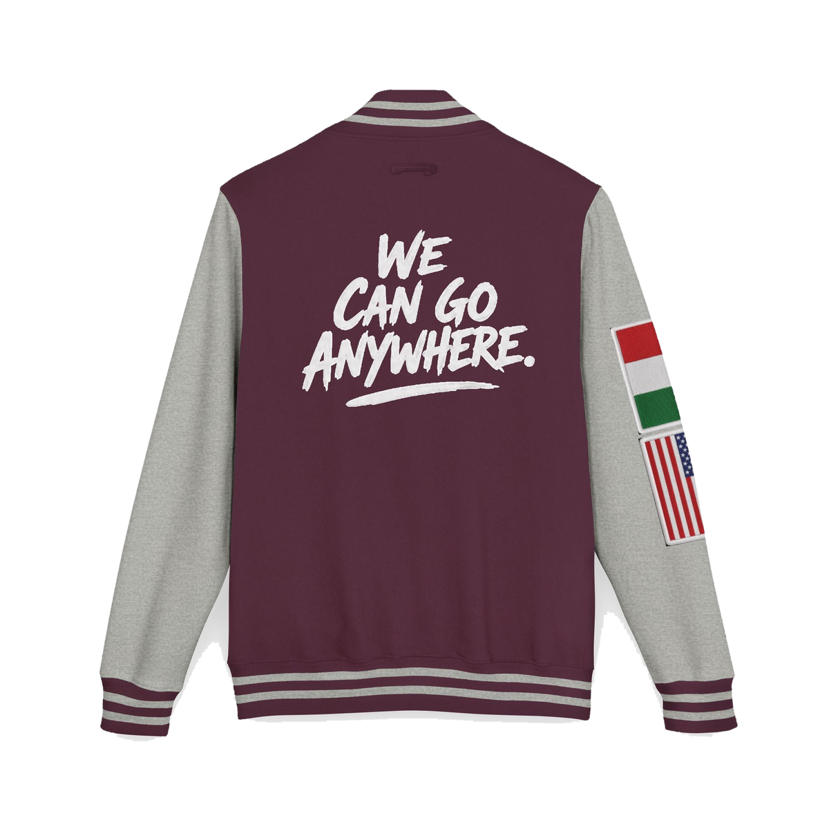Skinny Joey letterman jacket, The Skinny Podcast with Joey Merlino & Lil Snuff merch