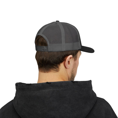 Skinny Podcast Trucker Cap - "Skinny" Retro Patch Snapback