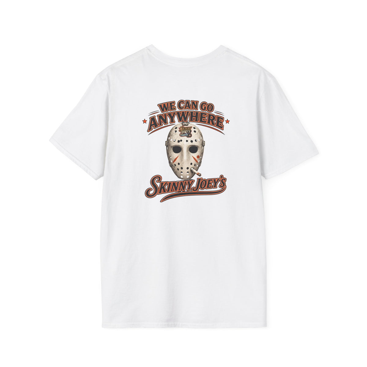 Skinny Joeys NHL Playoffs We Can Go Anywhere T-Shirt - detail view - Skinny Joey's Cheesesteaks