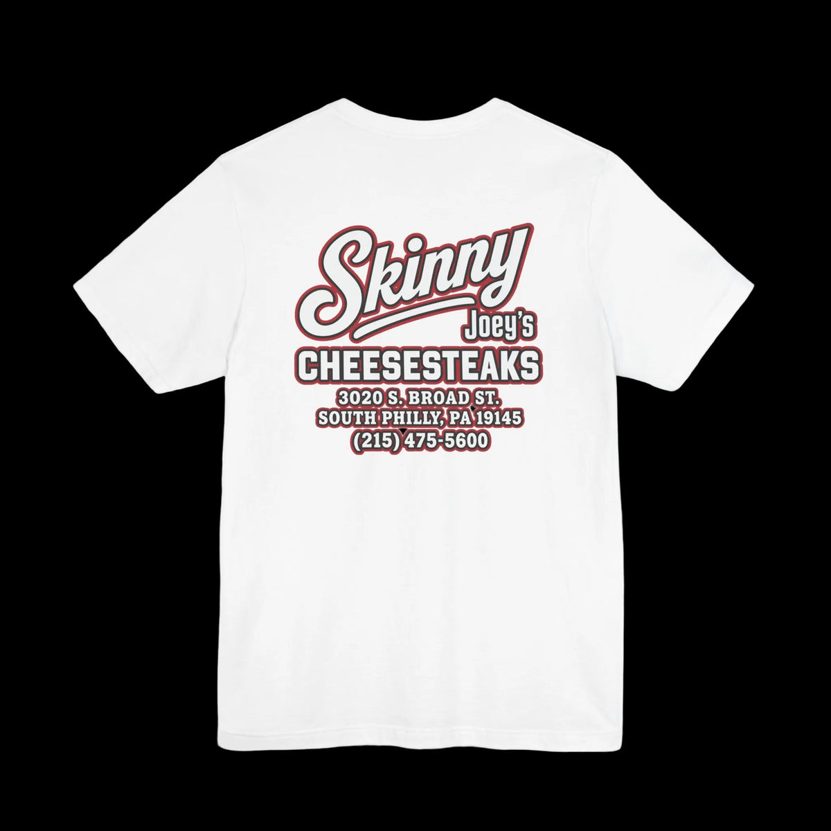 76ers 2026 graphic tee, The Skinny with Joey Merlino podcast merch