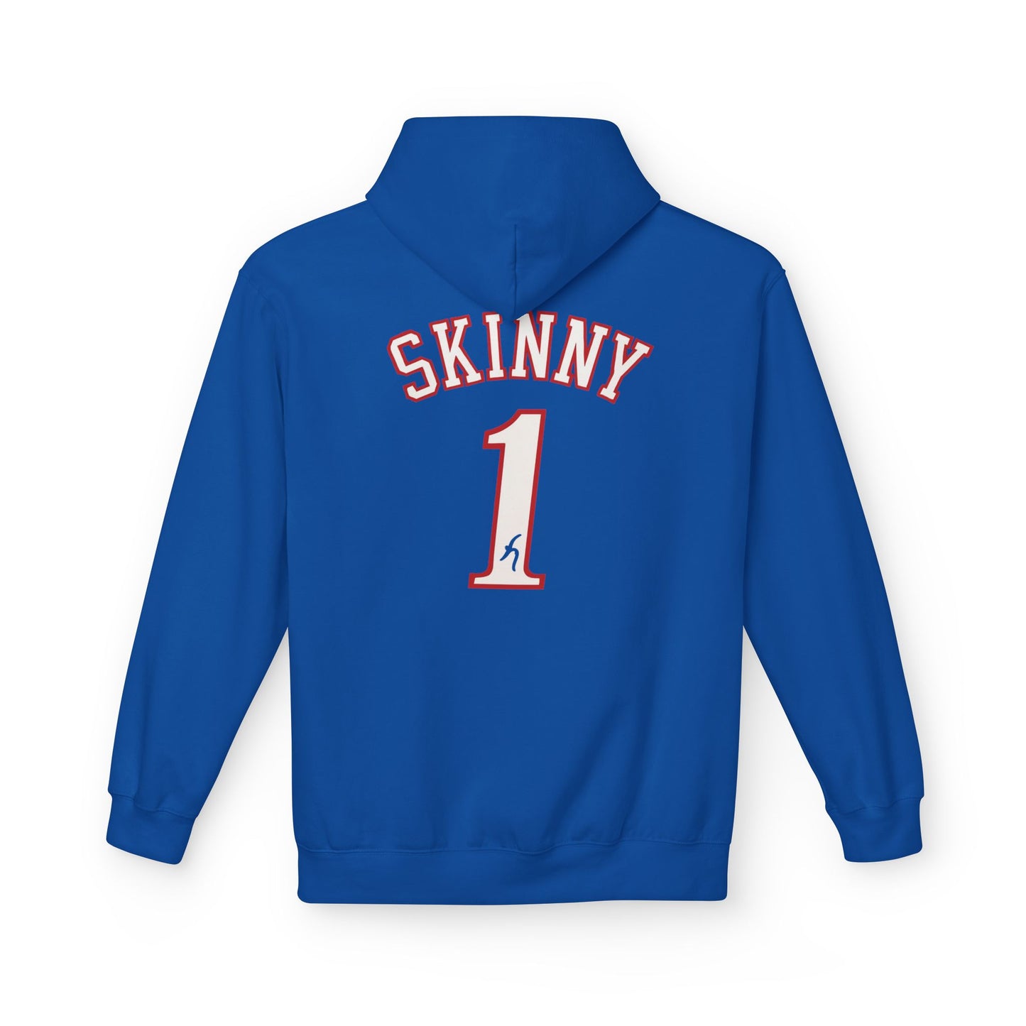 Philly Skinny Joey Logo x Sixers Home Team Hoodie