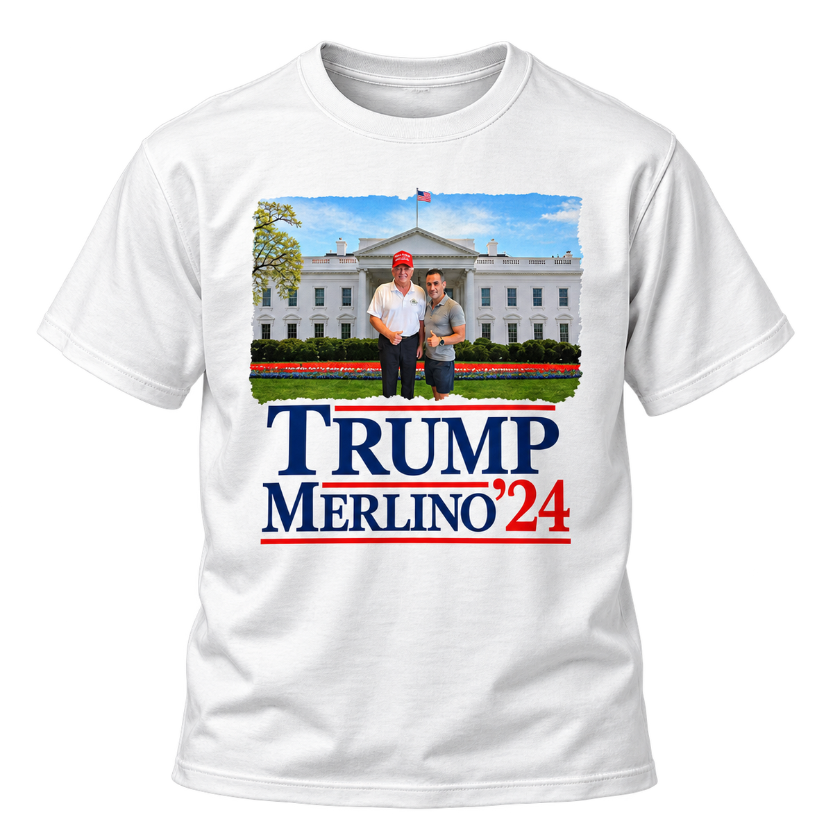 Trump Merlino '24 Unisex Heavy Cotton Tee