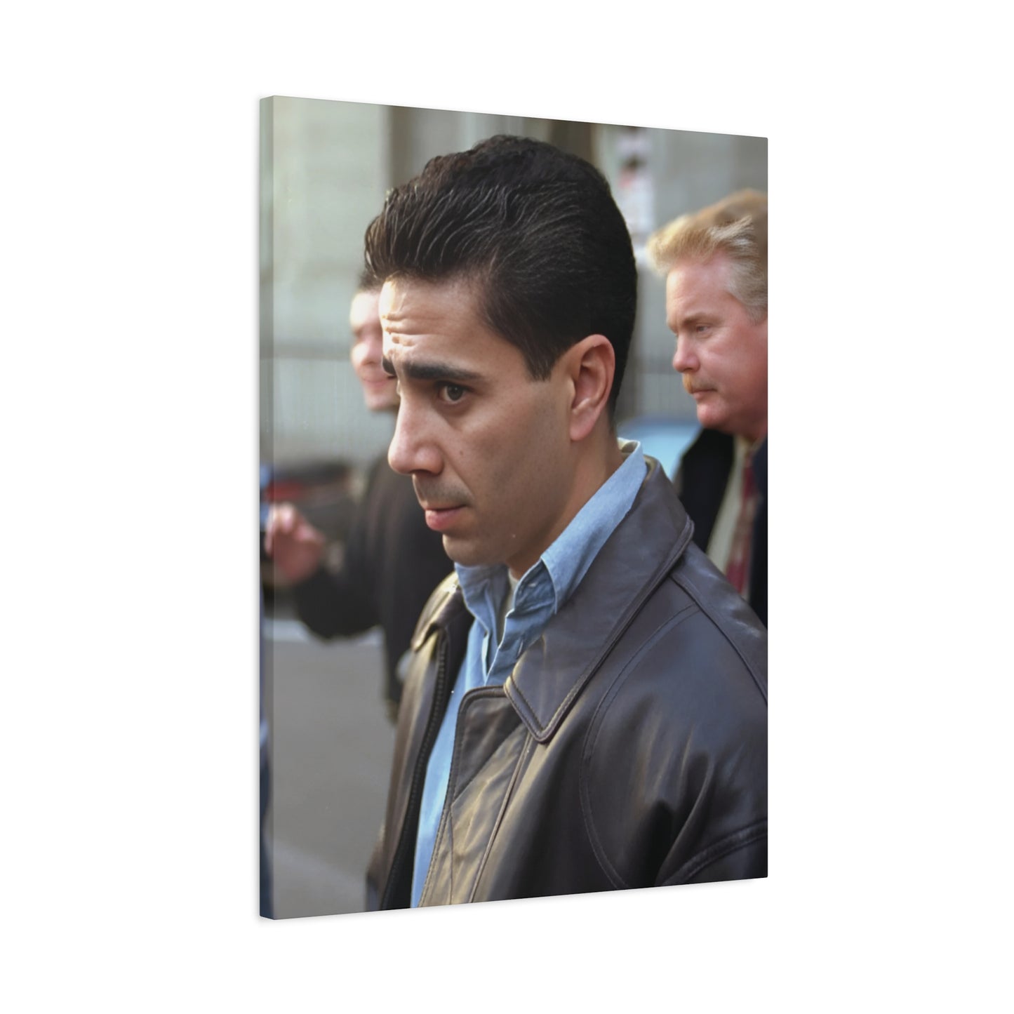 Skinny Joey Merlino 1990s Philly Most Hated Stretched Canvas Art