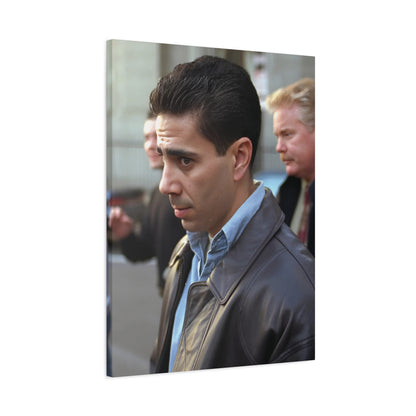 Skinny Joey Merlino 1990s Philly Most Hated Stretched Canvas Art
