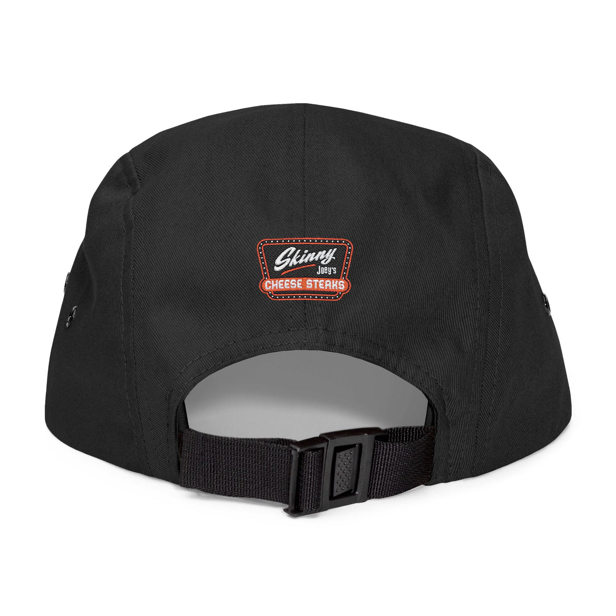 Skinny Joey's embroidered 5-panel cap, Philly crime family culture apparel