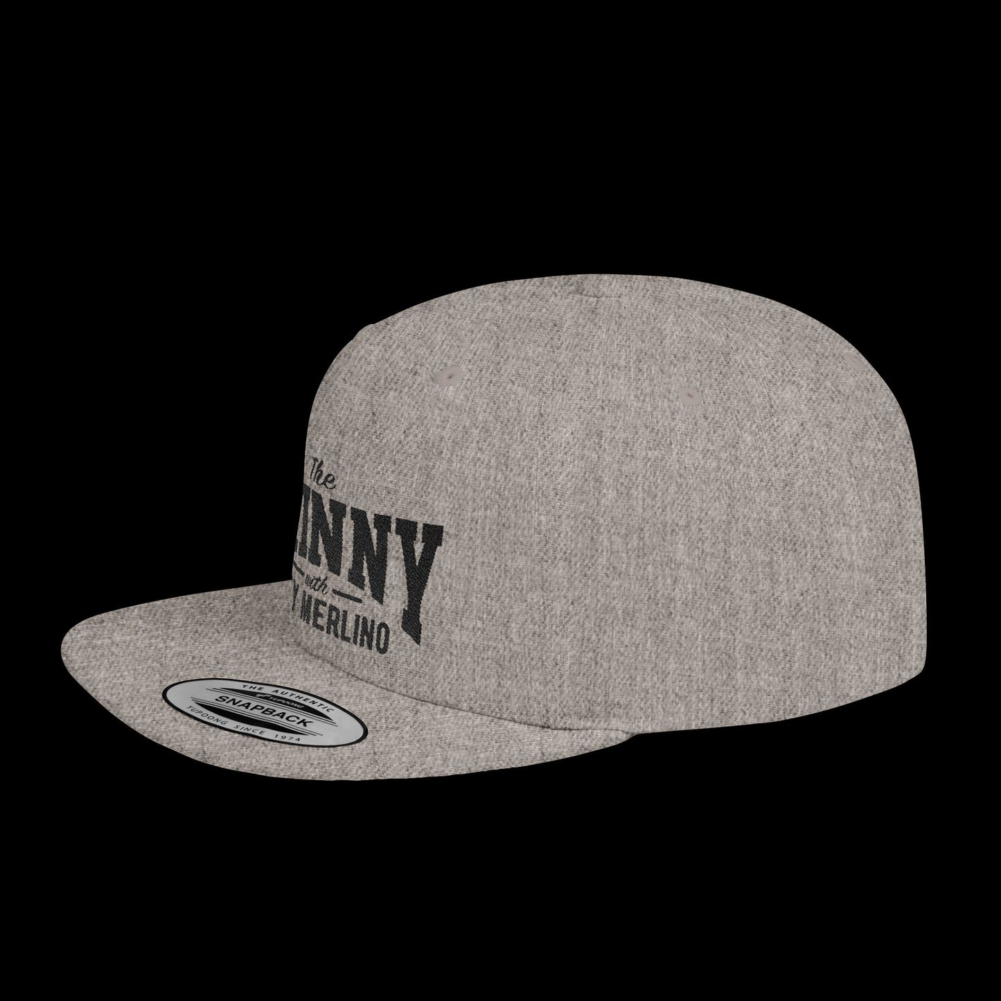 The Skinny With Joey Merlino Flat Bill Snapback