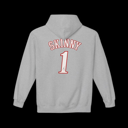 Philly Skinny Joey x Sixers Home Team Hoodie - detail view - Skinny Joey's Cheesesteaks