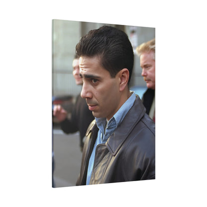 Skinny Joey Merlino 1990s Philly Most Hated Stretched Canvas Art
