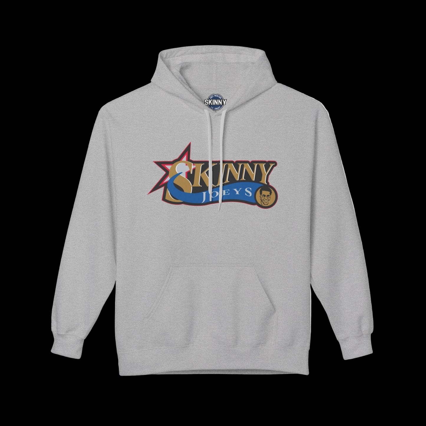 Philly Skinny Joey Logo x Sixers Home Team Hoodie