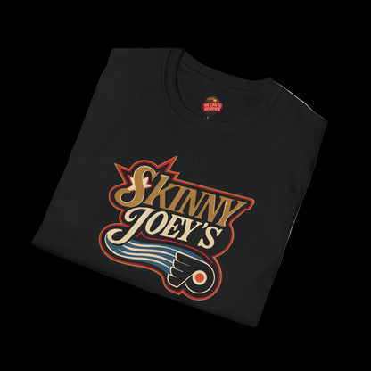Retro Flyers graphic tee, gallery photo 8, Skinny Joey Philadelphia mob boss inspired merch