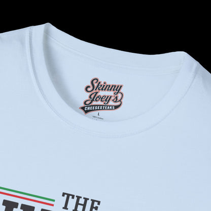 Stylish Unisex T-Shirt | The Skinny with Joey Merlino, Trendy Casual Wear, Gift for Friends, Comfortable Everyday Shirt, Ideal for Events