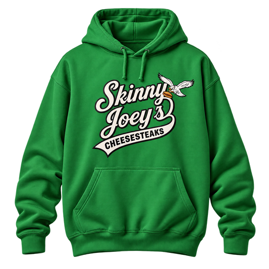 Kelly Green Hoodie | Skinny Joeys Pullover