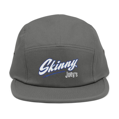 Skinny Joey's embroidered 5-panel cap in grey, Joseph Merlino Philadelphia merch