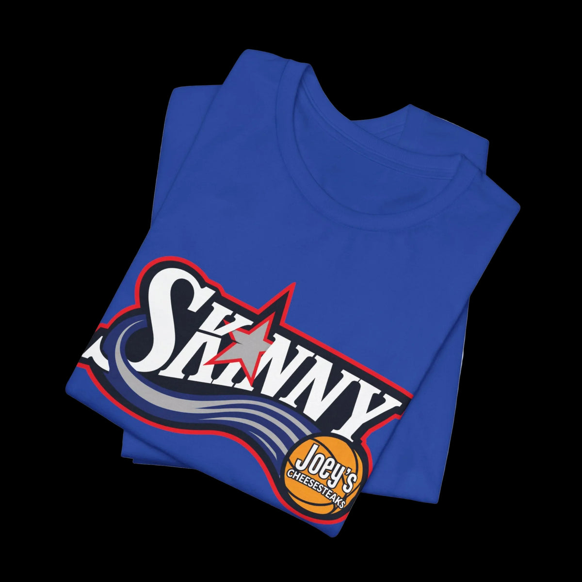 76ers 2026 graphic tee, The Skinny Podcast with Joey Merlino & Lil Snuff merch