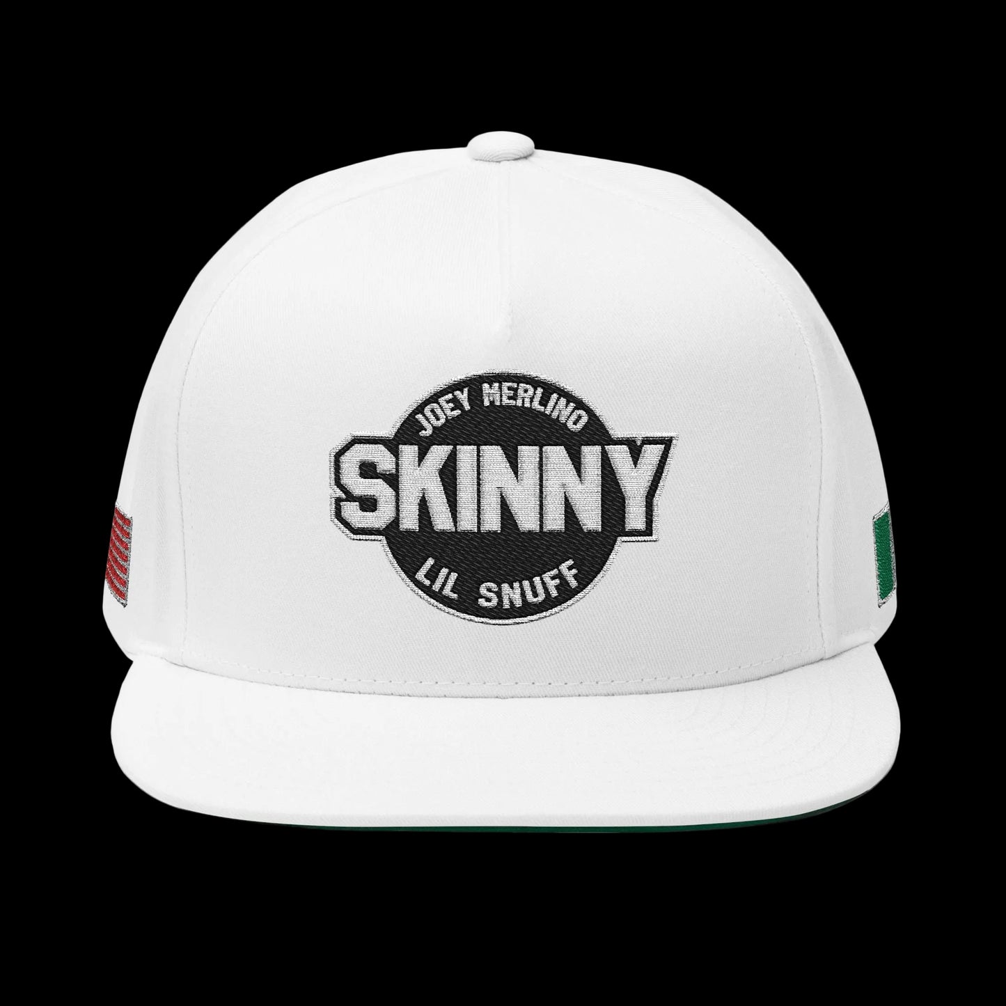 Skinny Joey Lil Snuff Embroidered Italy U.S.A Hat