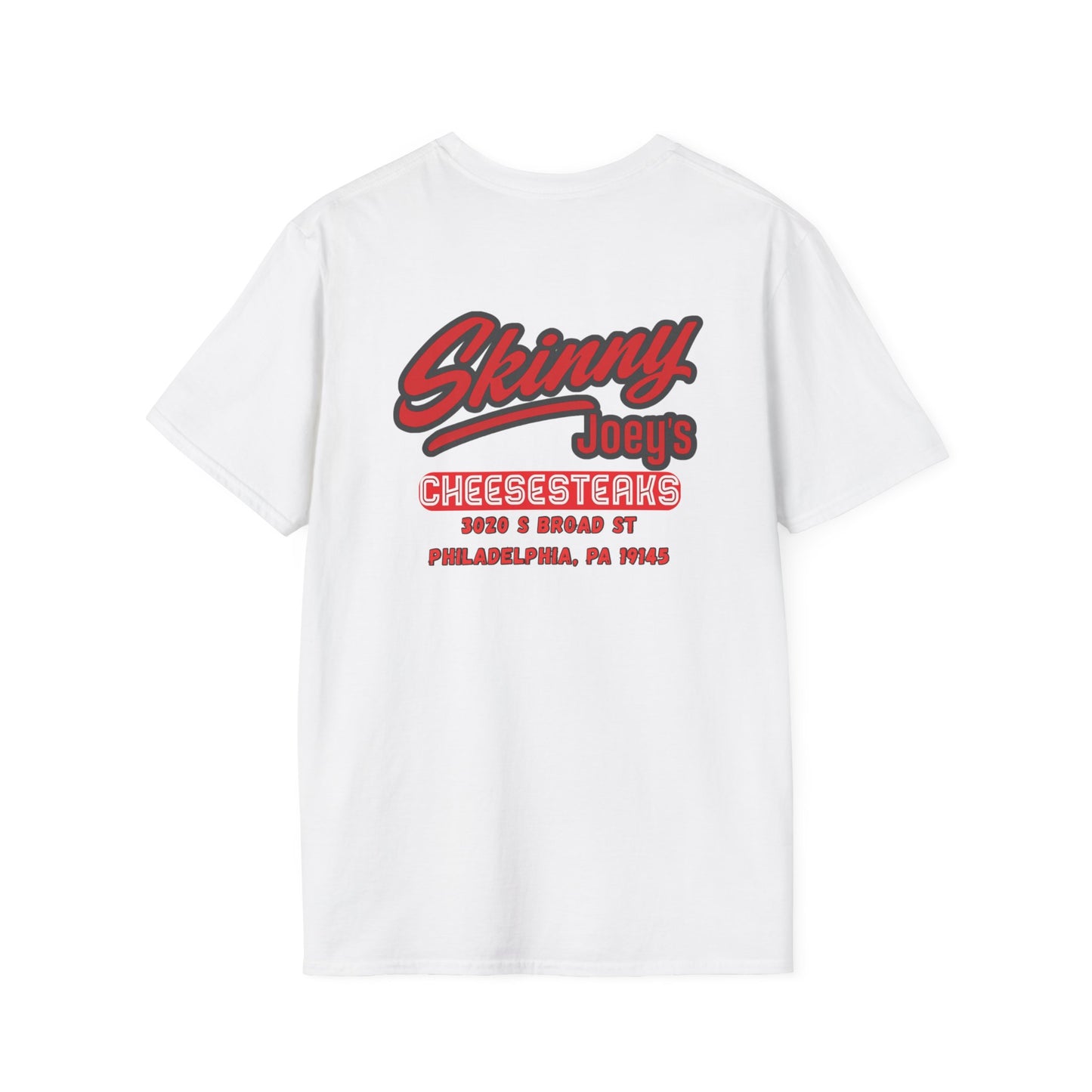 Skinny Joey Cheesesteaks Official Philly Merch Tee Shirt
