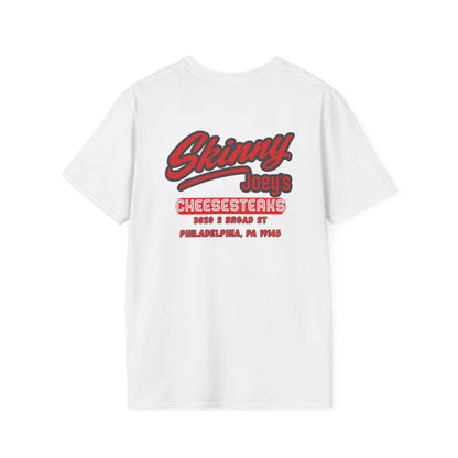 Skinny Joey Cheesesteaks Official Philly Merch Tee Shirt