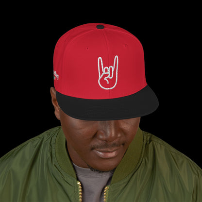 LIL SNUFF x SKINNY Embroidered Snapback Cap