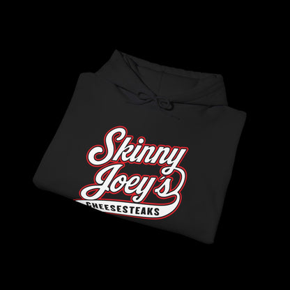 Skinny Joey's Cheesesteaks Hoodie — Retro Deli Logo Pullover