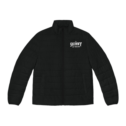 Skinny Joey Puffer Jacket — Men’s Insulated Black Winter Coat