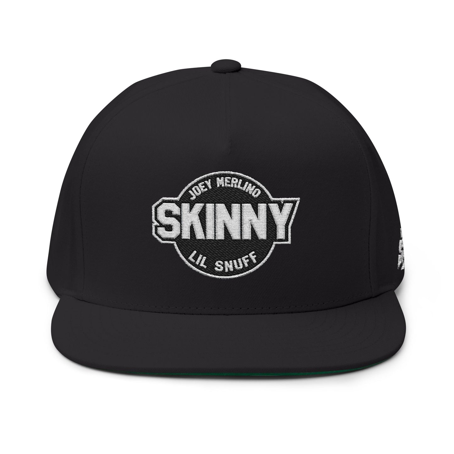 Skinny Joey Lil Snuff Embroidered Flat Bill Cap