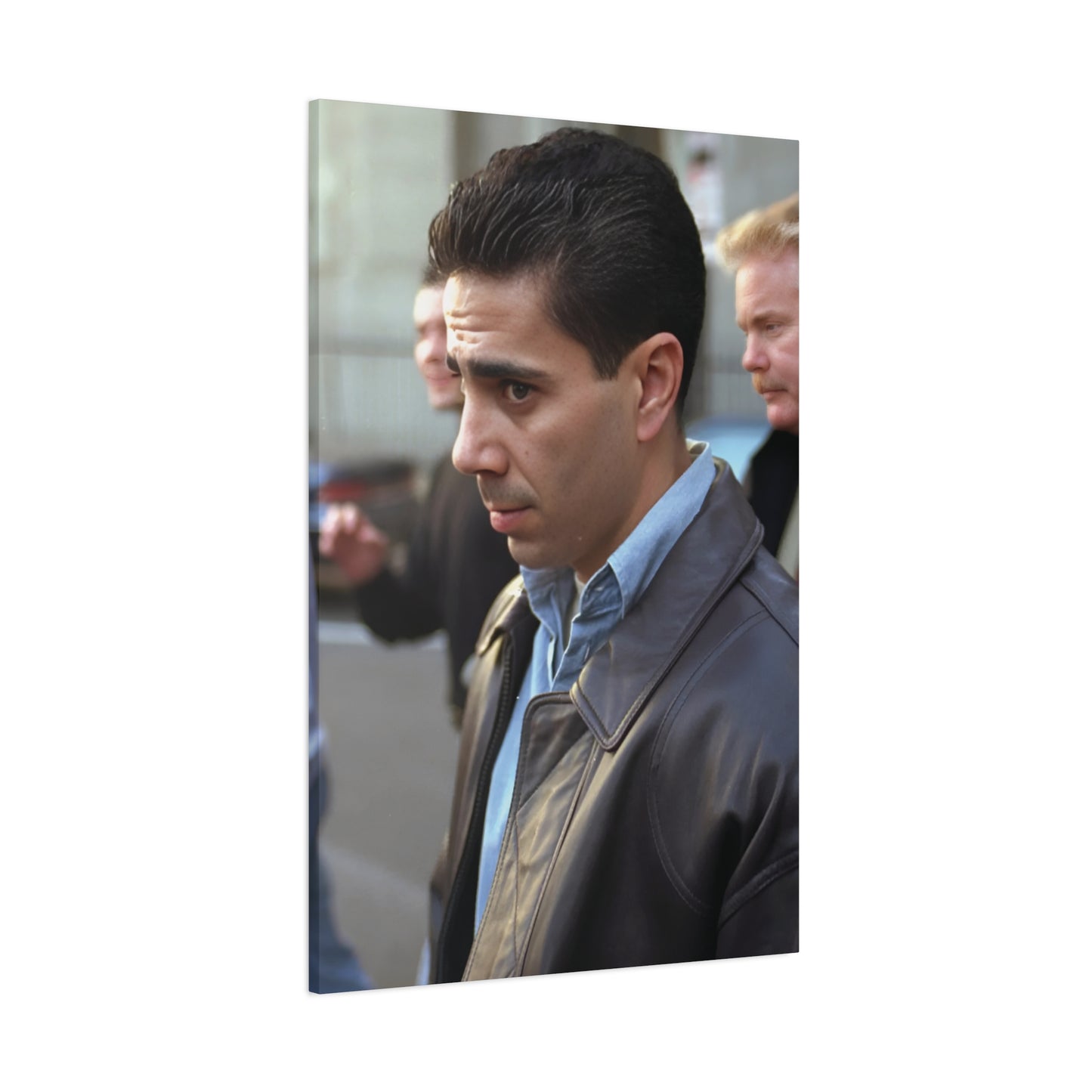Skinny Joey Merlino 1990s Philly Most Hated Stretched Canvas Art