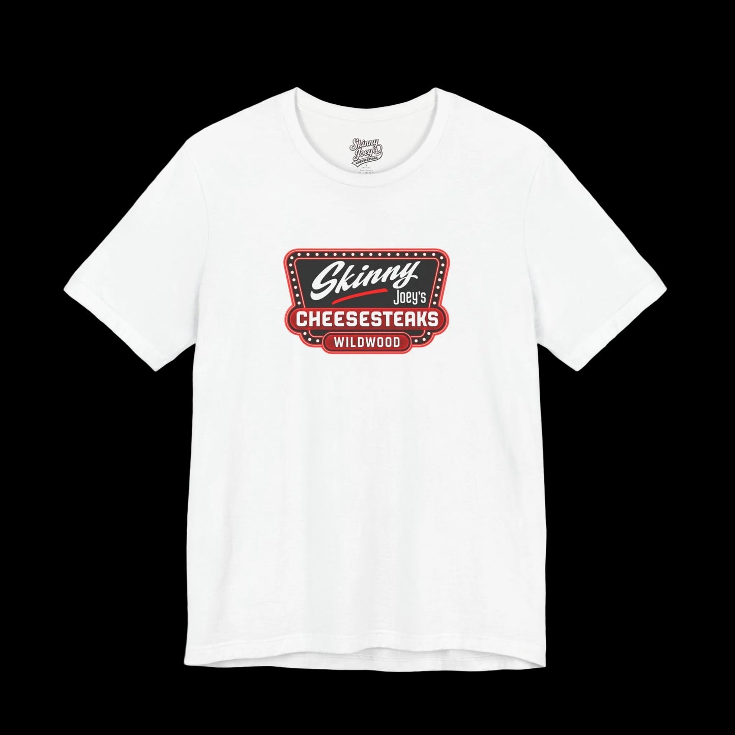 Skinny Joey's Cheesesteaks Official Wildwood T-Shirt