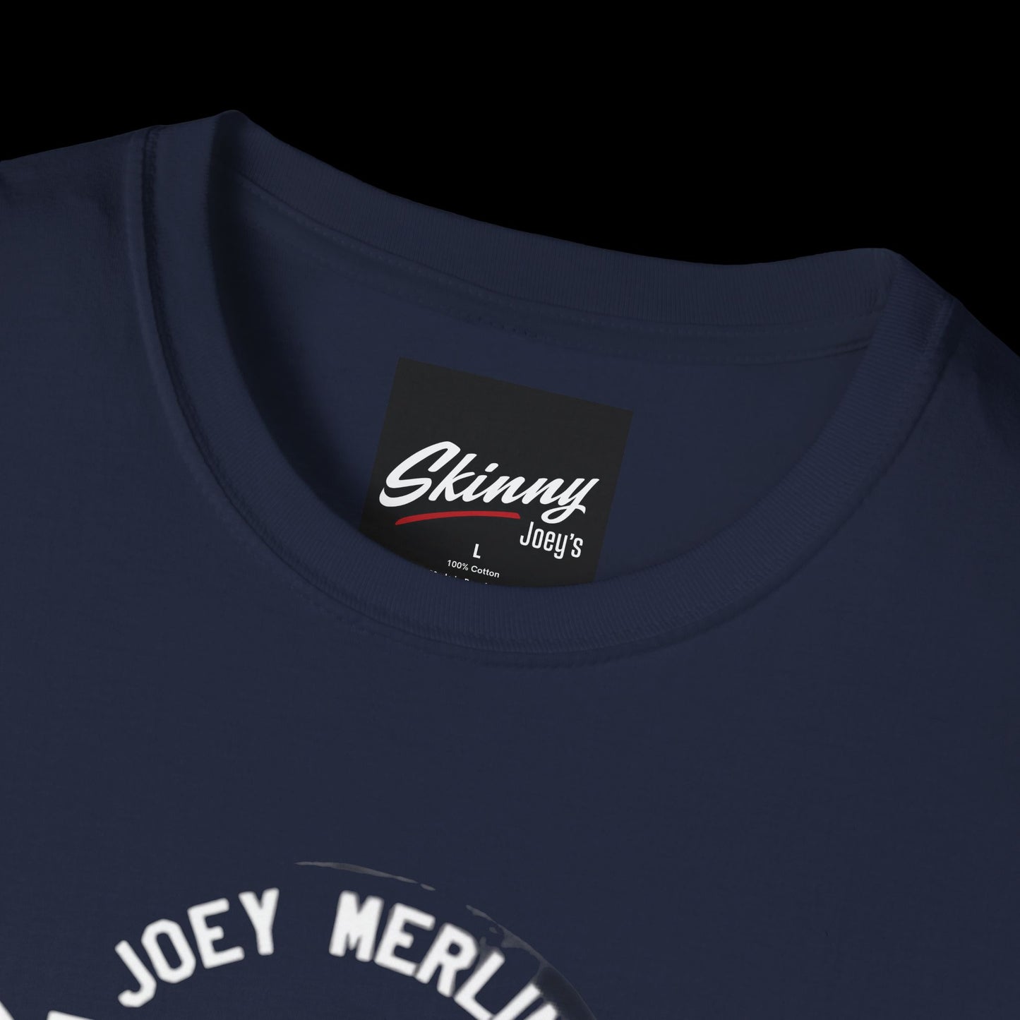 Skinny Joey Merlino & Lil Snuff Podcast Logo T-Shirt (GLOBAL)