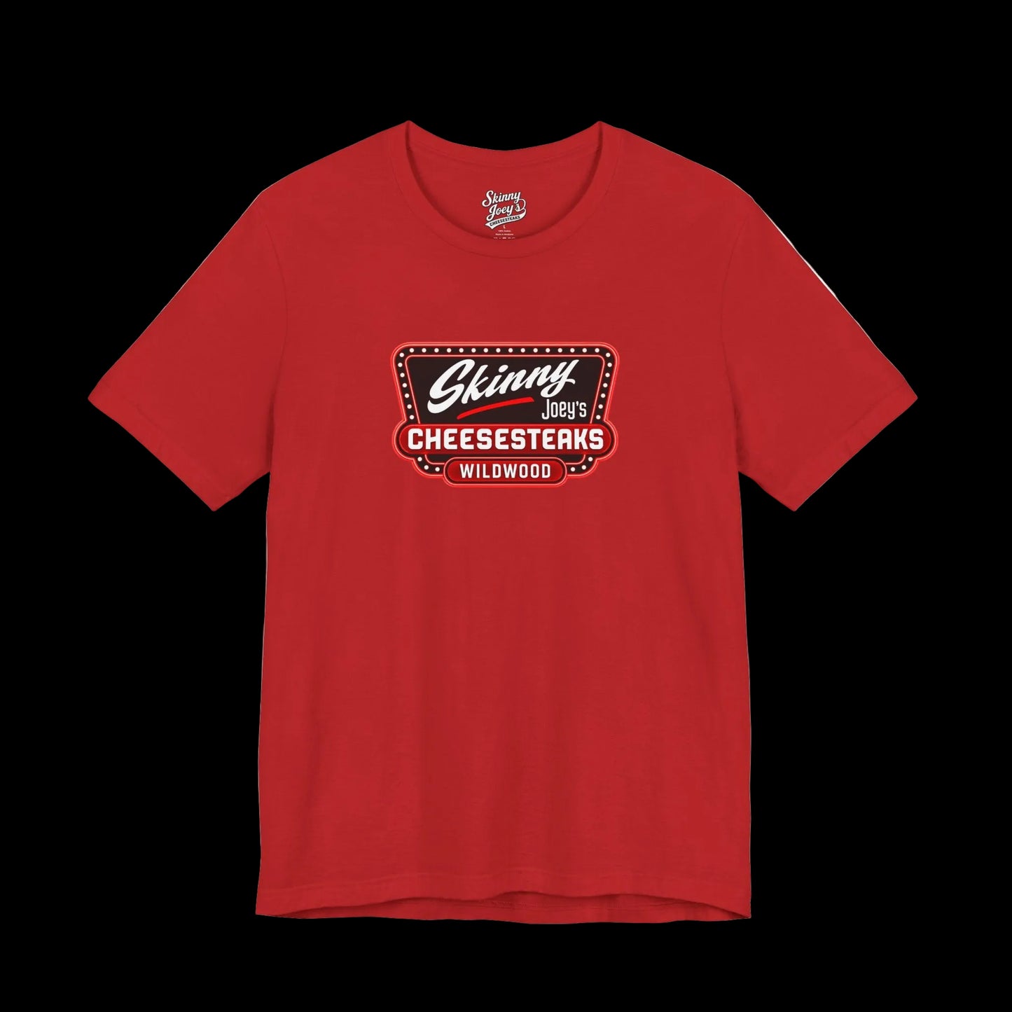 Skinny Joey's Cheesesteaks Official Wildwood T-Shirt