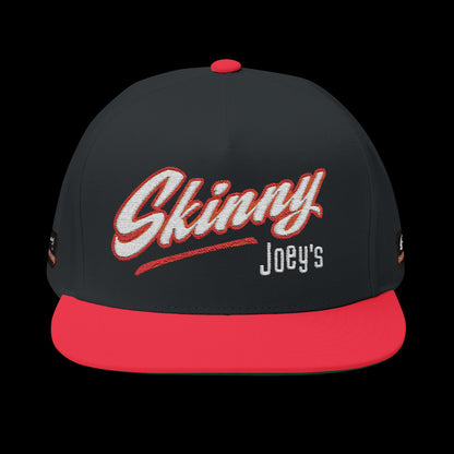 Skinny Joey’s Flat Bill Cap — Classic Edition Embroidery
