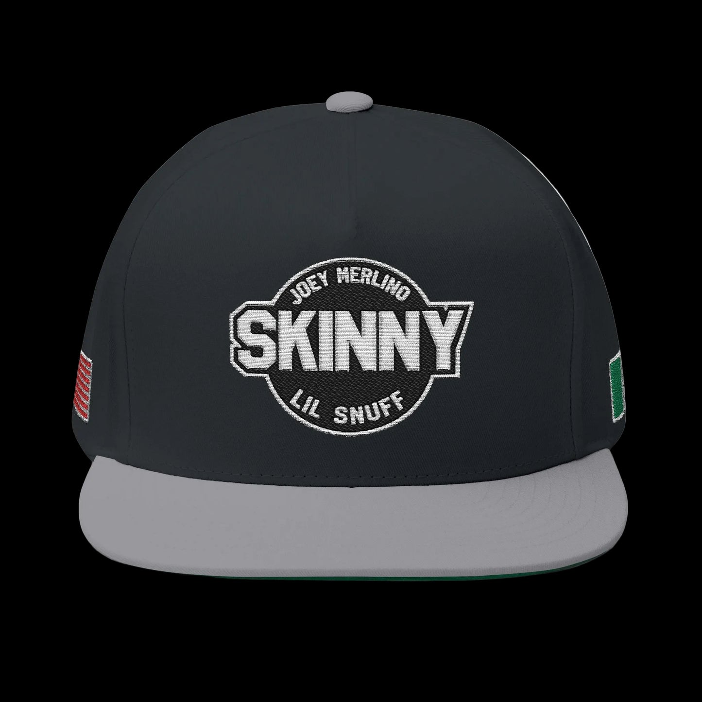 Skinny Joey Lil Snuff Embroidered Italy U.S.A Hat